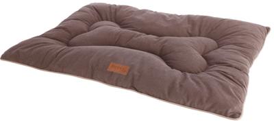 KERBL - Stoffen vloermatras M - 80 x 60 cm - Kussen - BENNO - Bruin - thumbnail