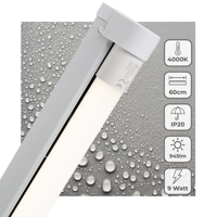 LED&apos;s Light LED licht balk 60 cm voor binnen - Armatuur inclusief LED TL buis - 1000 lm - thumbnail