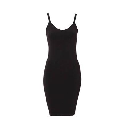 Naadloze onderjurk - Ballroom - Gladde onderjurk - Wit - Huidskleur - Zwart