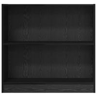 Boekenkast Zwart eiken 80 x 24 x 109 cm Spaanplaat - thumbnail