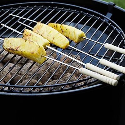 4 Spiesjes Houten Handvat - Fsc - Barbecook