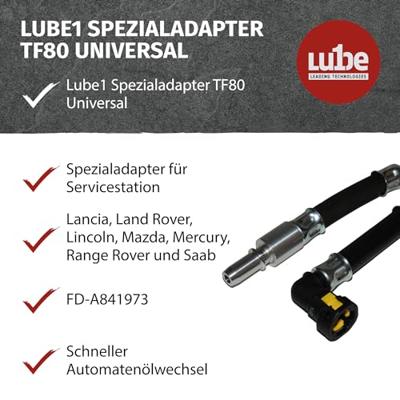 Lube1 adapter special adapter tf80 uni