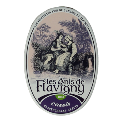 Anis de Flavigny Anijspastilles cassis bio 50 Gram