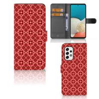 Samsung Galaxy A53 | Telefoon Hoesje | Batik Rood - thumbnail