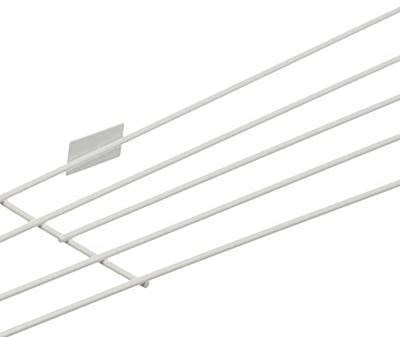 TRIXIE BESCHERMROOSTER VOOR RAAM ZIJDEEL WIT 62X16/8 CM 2 ST