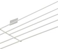 TRIXIE BESCHERMROOSTER VOOR RAAM ZIJDEEL WIT 62X16/8 CM 2 ST - thumbnail