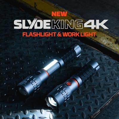 Nebo Slyde King 4K Zaklamp Oplaadbaar