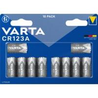 Varta LITHIUM Cylindr. CR123A Bli10 CR123A Fotobatterij Lithium 1430 mAh 3 V 10 stuk(s) - thumbnail