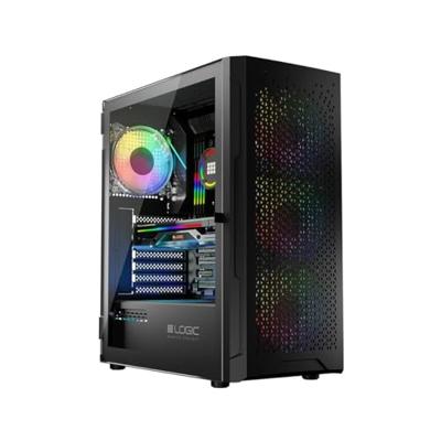 Logic ARAMIS ARGB MINIDI USB 3.0-behuizing zwart