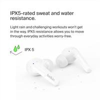 Belkin SoundForm Motion In Ear headset Bluetooth Wit Headset, Oplaadbox, Bestand tegen zweet - thumbnail