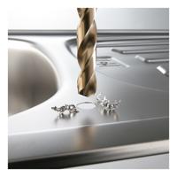 kwb 248650 HSS-Co Spiraalboor 5 mm Gezamenlijke lengte 86 mm M35 DIN 338 Cilinderschacht 1 stuk(s) - thumbnail