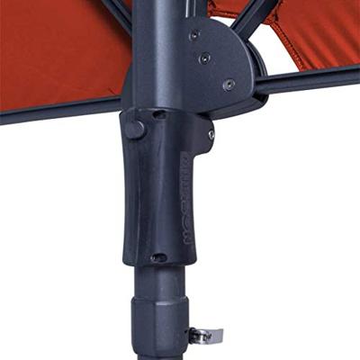 Madison balkonparasol sun wave 270x150 cm steenrood