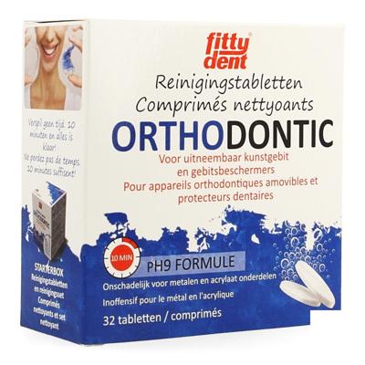 Fittydent Orthodontic Reiniging Bruistabl 32