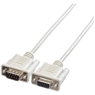 ROLINE RS232 9pol. M/F, 6 m