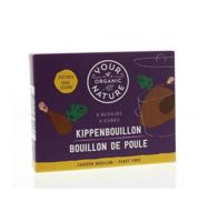 Your Organic Nature Kippenbouillonblokjes helder zonder gist bio 6 Stuks - thumbnail