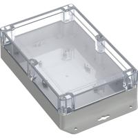 TRU COMPONENTS 6U07211406639 TC-13865340 Industriële behuizing 243.5 x 141.5 x 60.1 Polycarbonaat Lichtgrijs, Transparant 1 stuk(s) - thumbnail