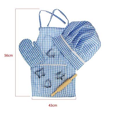 Bigjigs chef&apos;s keukenset blauw