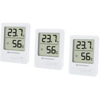 BRESSER ClimaTemp Hygro Indicator Set van 3 Thermo-/Hygrometers (wit) - thumbnail