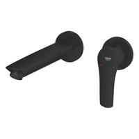 GROHE Eurosmart Wastafelmengkraan - M-size - 2 gats - matte black 293382433 - thumbnail