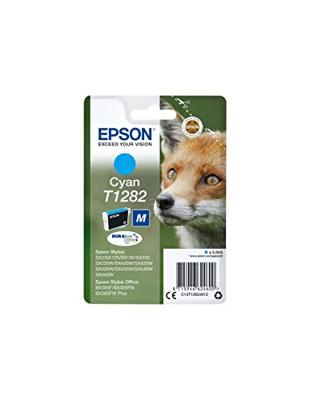 Epson inktcartridge T1282, 175 pagina&apos;s, OEM C13T12824012, cyaan