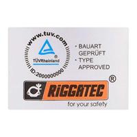Riggatec Halfcoupler Small zwart 48-51mm - thumbnail