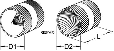 KS Tools 105.3000 Ontbraamset 1 stuk(s)