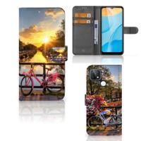 OPPO A15 | Flip Cover | Amsterdamse Grachten - thumbnail