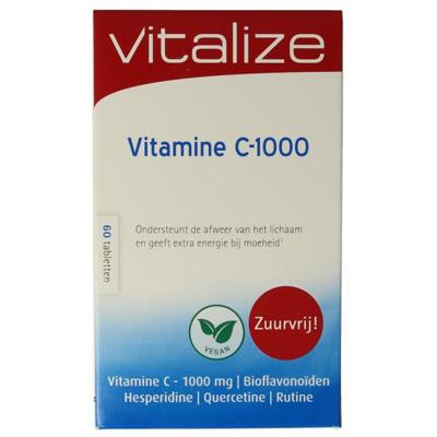 Vitalize Vitamine C-1000 mg Zuurvrij Tabletten 60TB
