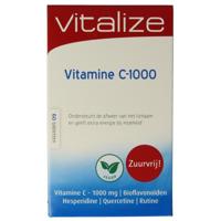 Vitalize Vitamine C-1000 mg Zuurvrij Tabletten 60TB - thumbnail