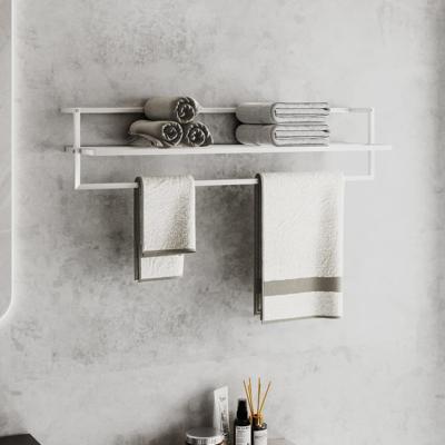VidaXL Handdoekenrek 95x25x22 cm ijzer wit VidaXL Handdoekenrek 95x25x22 cm ijzer wit