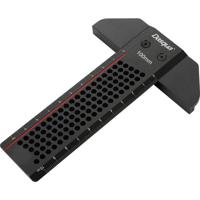 Dasqua 1804-5331 Duimstoklineaal Aluminium legering - thumbnail