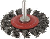 Rotec Stiftborstel sch.6mm Ø70x0,50 mm x 6mm L getordeerd staaldr. - 7980500 - thumbnail