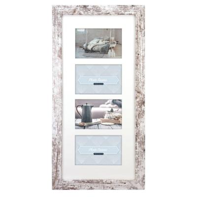 Zep fotolijst v24106 nelson 6 4q white wash voor 4 foto's