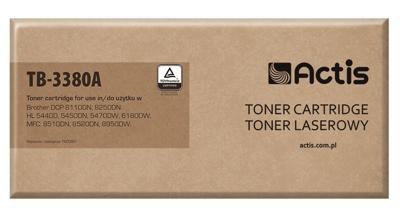 Actis Toner cartridge TB-3380A (vervanging Brother TN-3380; Supreme; 8000 pagina's; zwart)