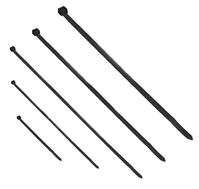 Orno Kabelbundelband 5x20 stuks assorti zwart zak(100) - 4113445 Orno Kabelbundelband 5x20 stuks assorti zwart zak(100) - 4113445