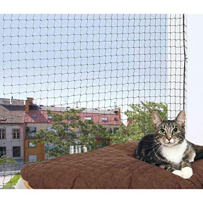 TRIXIE VEILIGHEIDSNET OP ROL ZWART 75X2 MTR