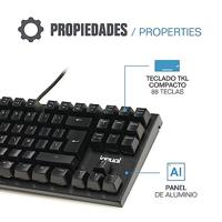 Toetsenbord iggual ONYX RGB - thumbnail