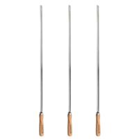 Barbecook set van 3 xl skewers spies (65cm, fsc 100%) - thumbnail