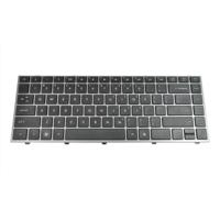 Notebook keyboard for HP ProBook 4340s 675850-001 with frame - thumbnail