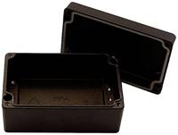 Reltech EfaBox 128-000-355 Universele behuizing 125 x 80 x 57 Aluminium Poedercoating Zwart 1 stuk(s) - thumbnail