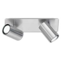 Trio Moderne plafondspotSeries 8024 2-lichts nikkel mat - 802400207 - thumbnail
