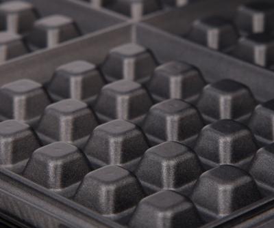 Adler AD 3036 wafelijzer 4 wafel(s) Zwart, Grijs 1500 W