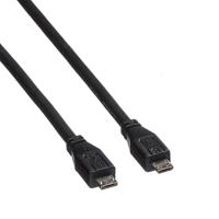 ROLINE USB 2.0 Kabel, Micro USB A Male - Micro USB B Male, 1,8m - thumbnail