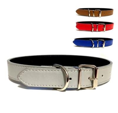 Nobleza Hondenhalsband met gesp - Vegan leer - 32 cm