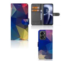 OnePlus Nord 2T | Book Case | Polygon Dark - thumbnail