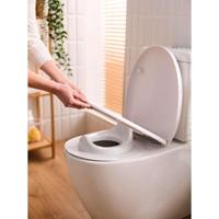 Rotho ava toiletverkleiner toilettrainer wit - thumbnail