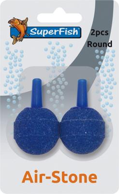 Superfish Luchtsteen kogel blister2st