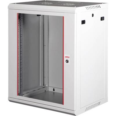 ROLINE 19” wandbehuizing Basic Plus 18U, 600x450 BxT grijs ROLINE 19” wandbehuizing Basic Plus 18U, 600x450 BxT grijs