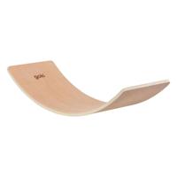 Goki houten balansbord halve maan naturel, 82cm - thumbnail