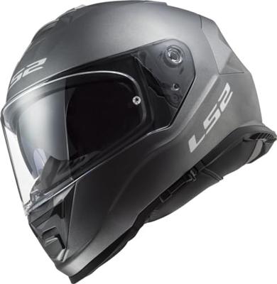 LS2 integraalhelm "ff800 storm ii solid". helmet ff800 storm ii solid 3xl titan.matt